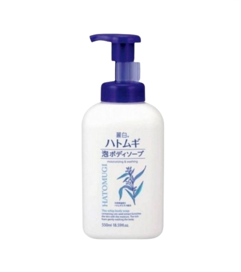 Reihaku Hatomugi Moisturizing & Washing Whip Body Soap