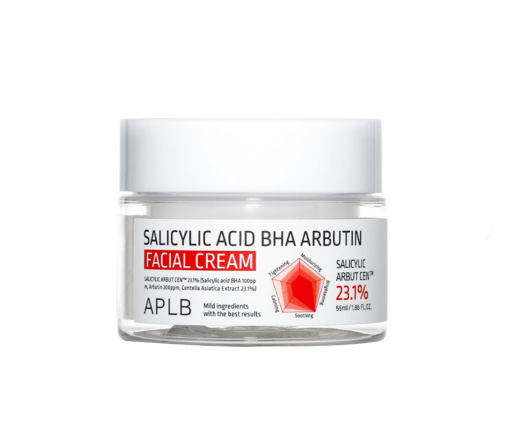 Salicylic Acid BHA Arbutin Facial Cream