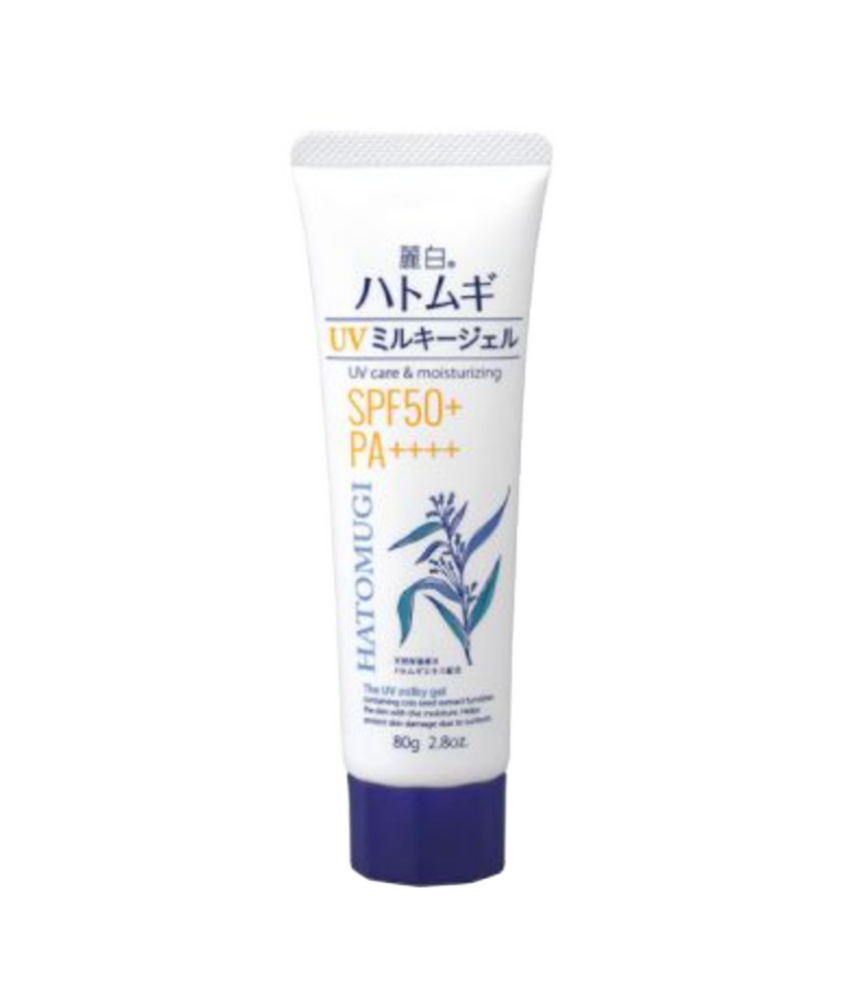 Reihaku Hatomugi UV Care & Moisturizing The UV Milky Gel SPF50+ PA++++