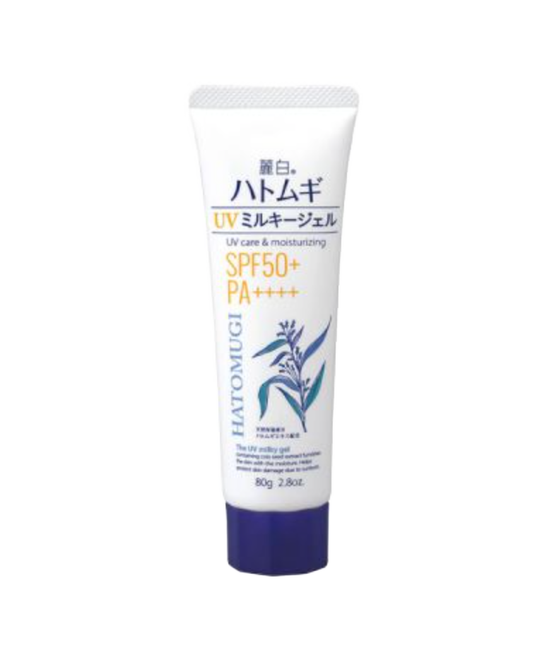 Reihaku Hatomugi UV Care & Moisturizing The UV Milky Gel SPF50+ PA++++
